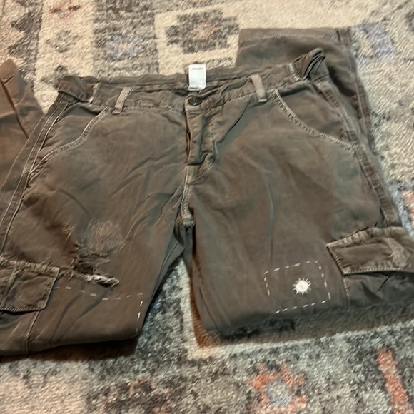 NSF Distressed Cargo Pants - Picture 6 of 7